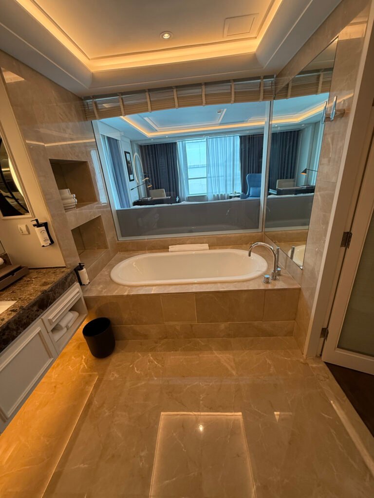 Sofitel Bangkok Bathroom with City View