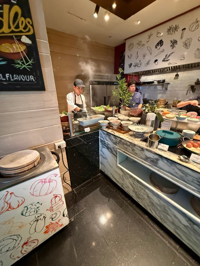 Sofitel Bangkok Voila Restaurant Live Noodle Station