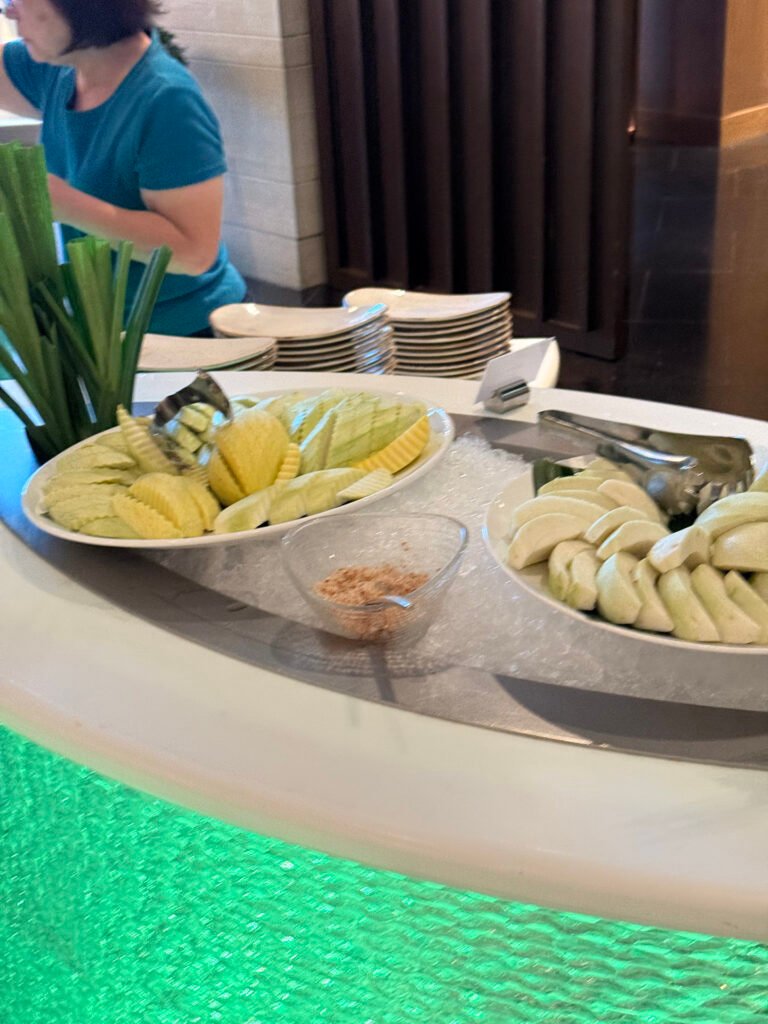 Sofitel Bangkok Buffet Fresh Tropical Fruits on Ice