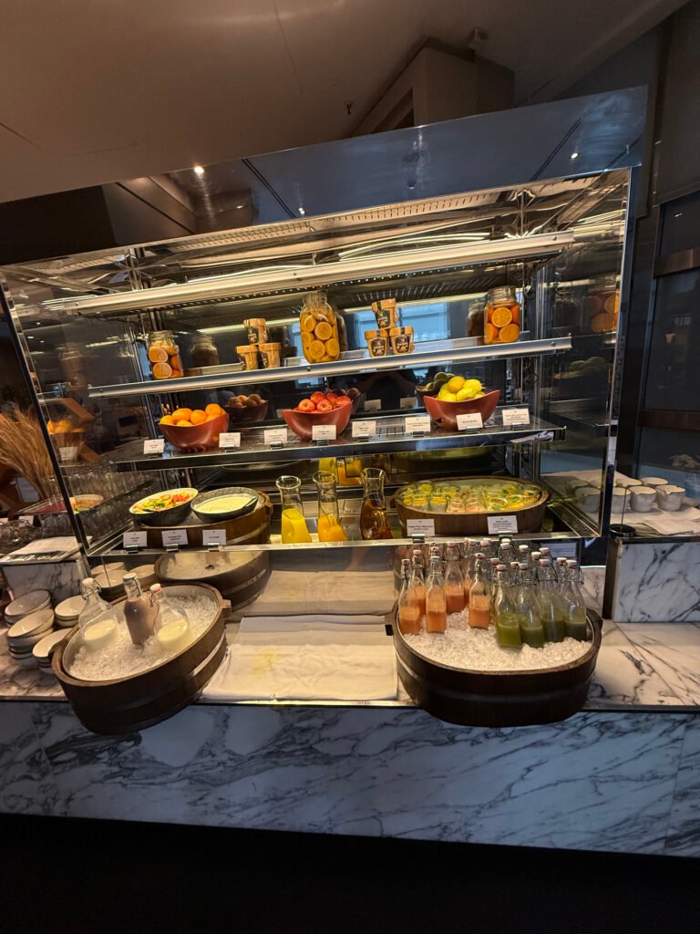 Sofitel Bangkok Breakfast Cold Cuts and Yogurt Fridge