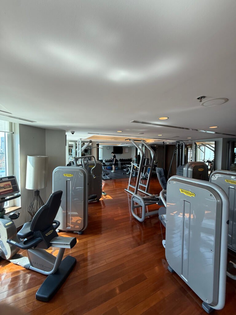 Sofitel Bangkok Luxury Gym Weight Training Area