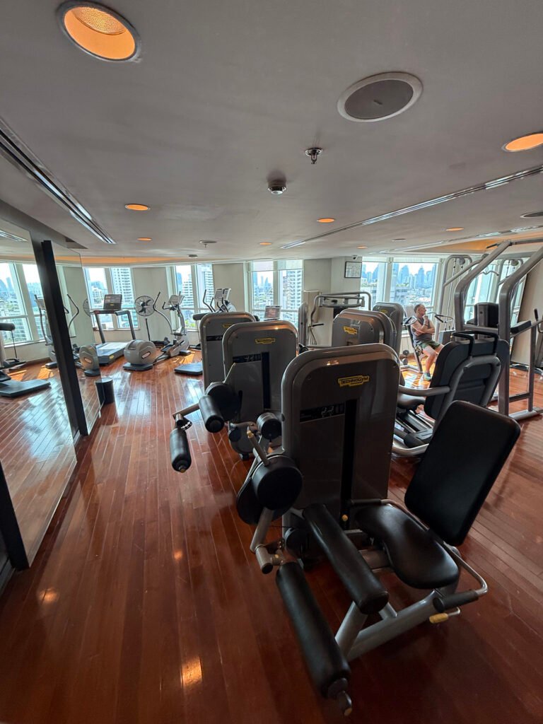 Sofitel Bangkok Fitness Center Interior Wood Flooring